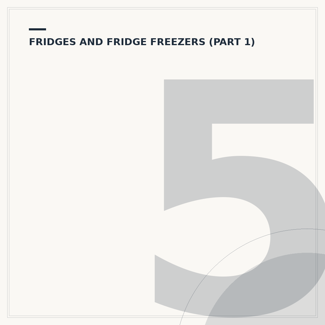 50cm Width Fridge Freezer: Finding Your Compact Solution