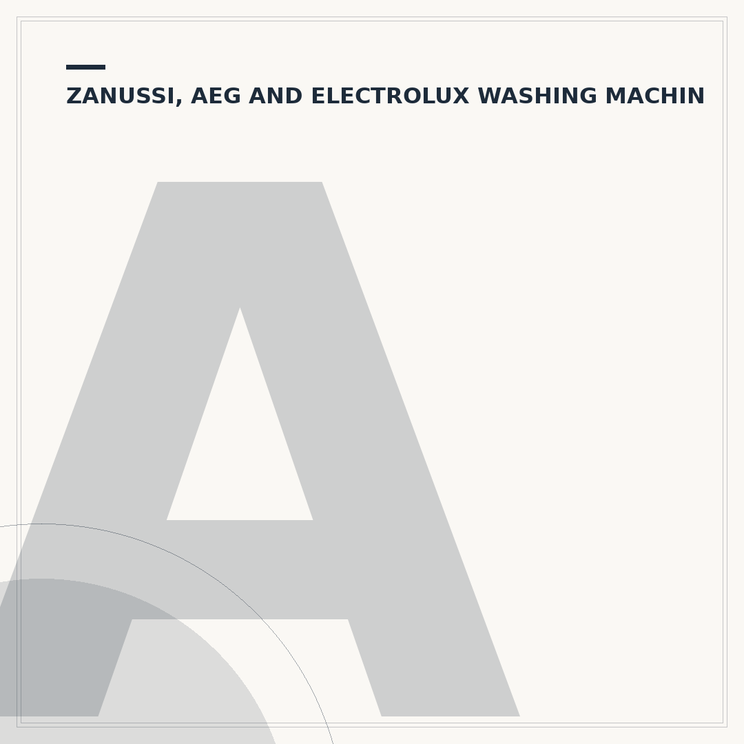 AEG Integrated Washing Machine: Common Issues & Fixes