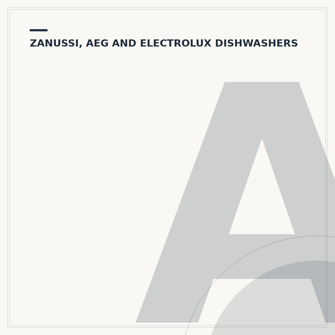 AEG Slimline Integrated Dishwasher: Troubleshooting & Care