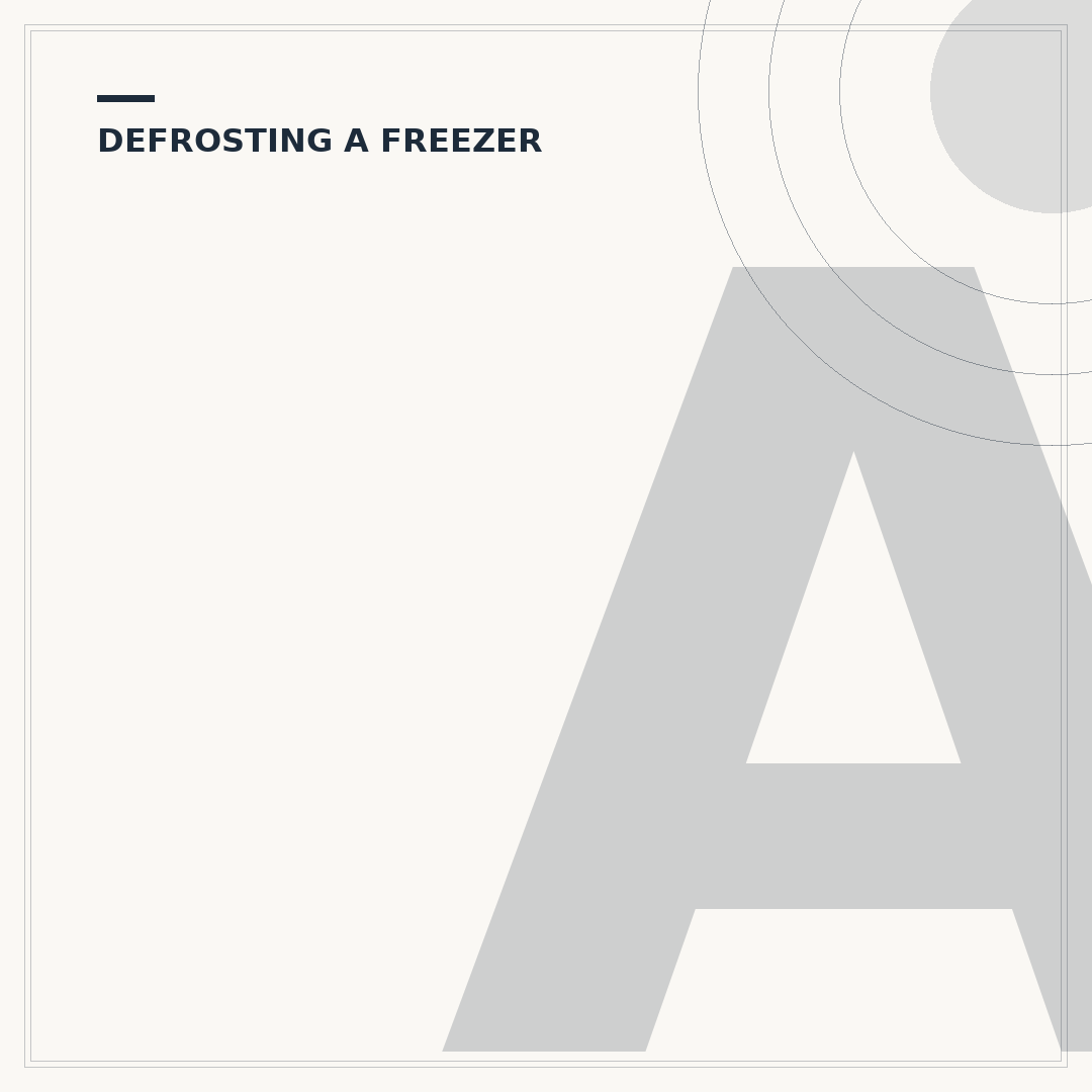 Auto Defrost Undercounter Freezer: Troubleshooting & Care