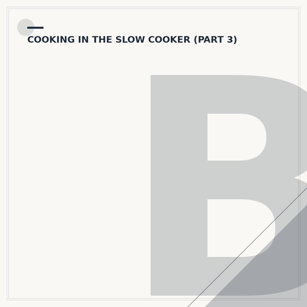 Beef Stew Slow Cooker Time: How Long to Cook