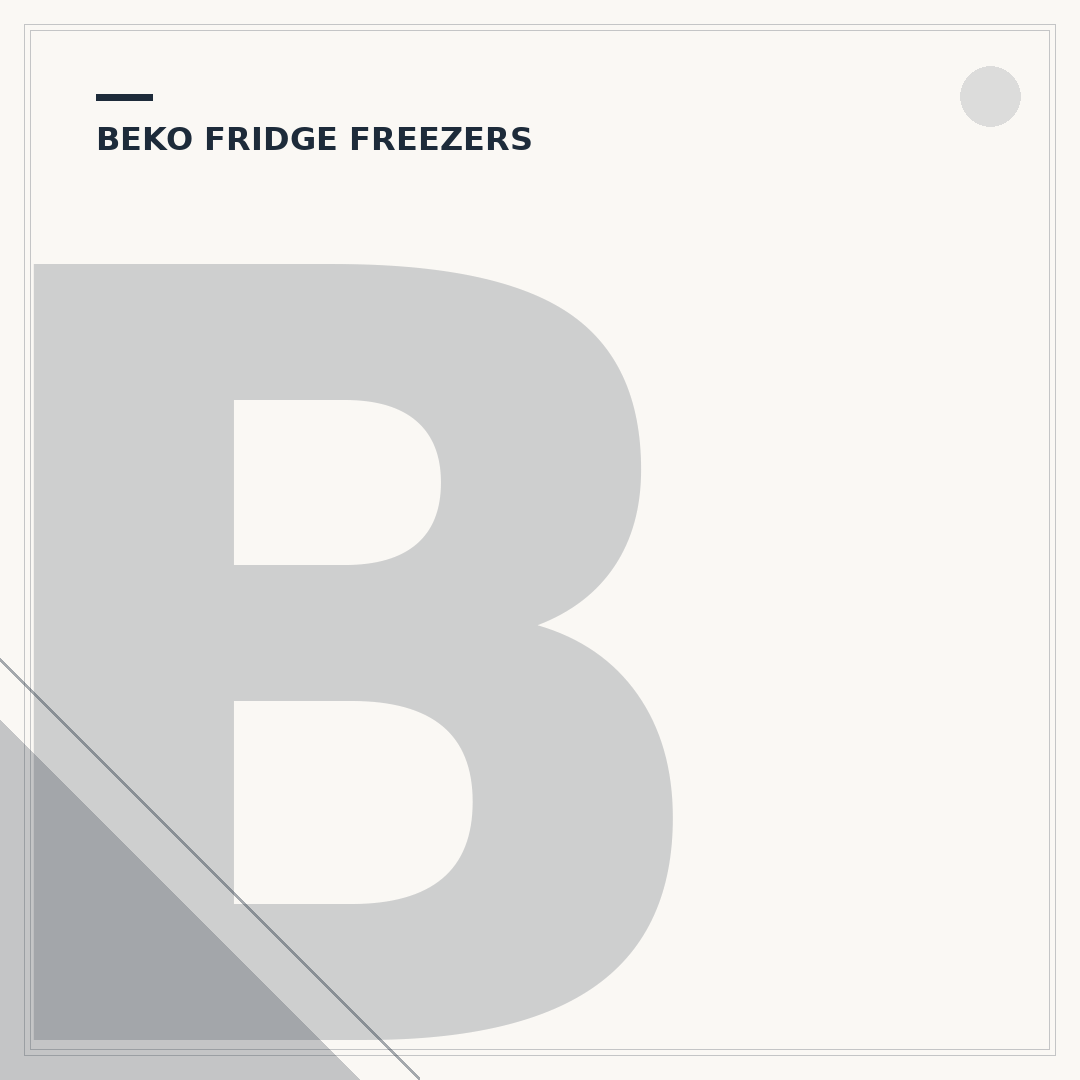 Beko Under Counter Fridge: Troubleshooting & Care