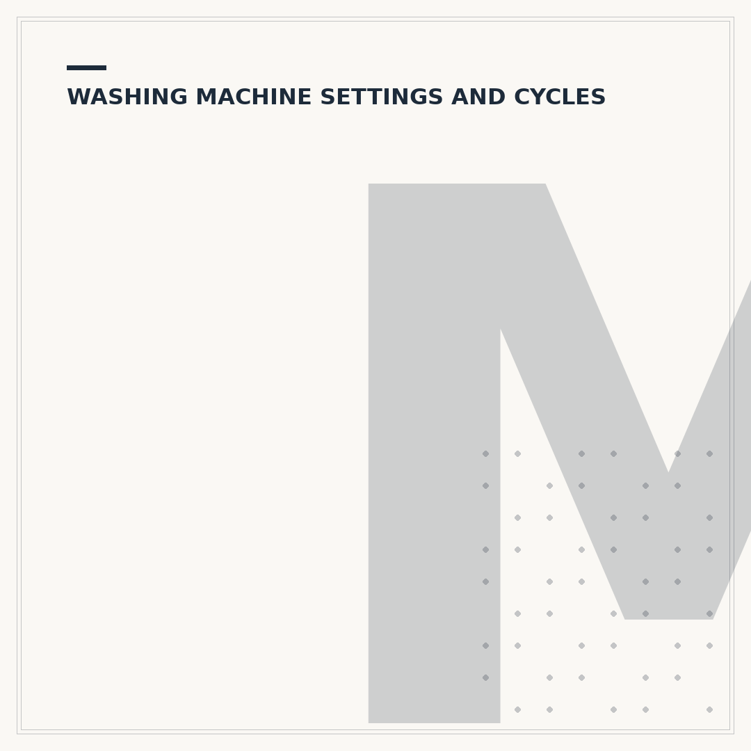 Meaning of Beko Washing Machine Symbols
