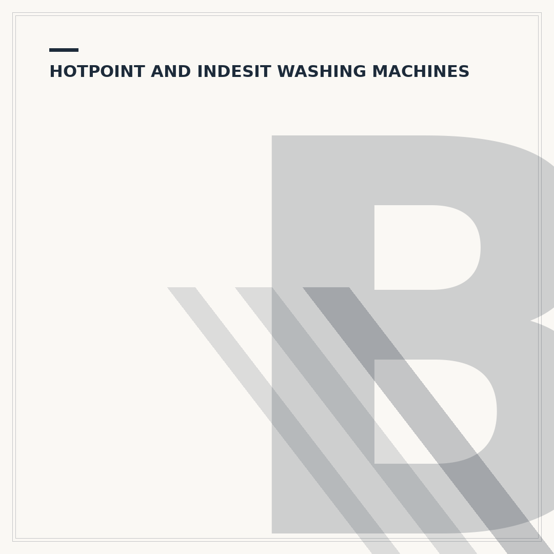 Black Hotpoint Washing Machine: Buying & Troubleshooting