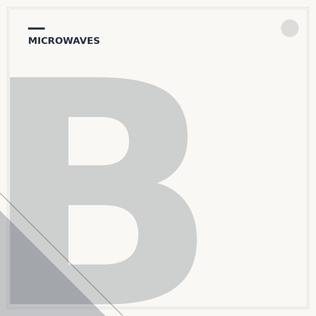 Blue Coloured Microwaves