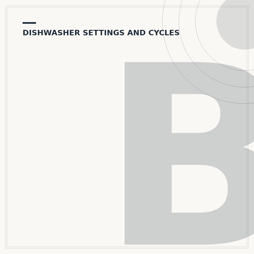 Bosch Dishwasher Symbols UK Explained