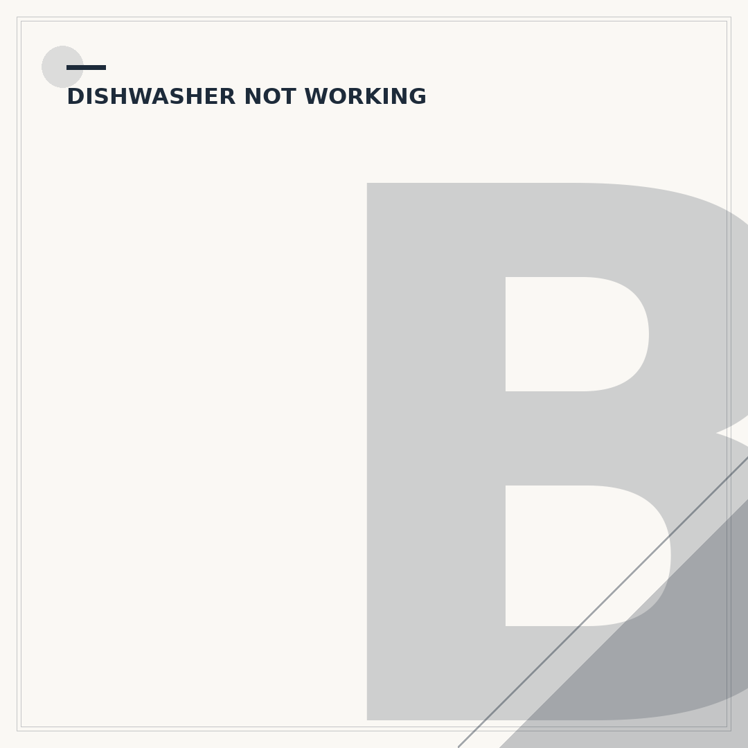 Bosch Dishwasher Troubleshooting Codes Explained