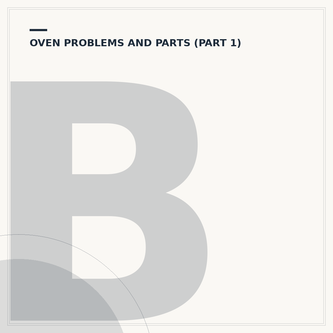 Bosch Oven Door Removal