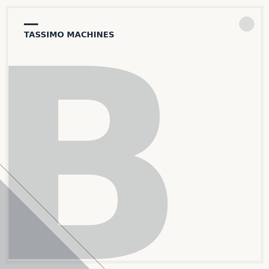Bosch Tassimo User Instructions: Get Started & Troubleshoot