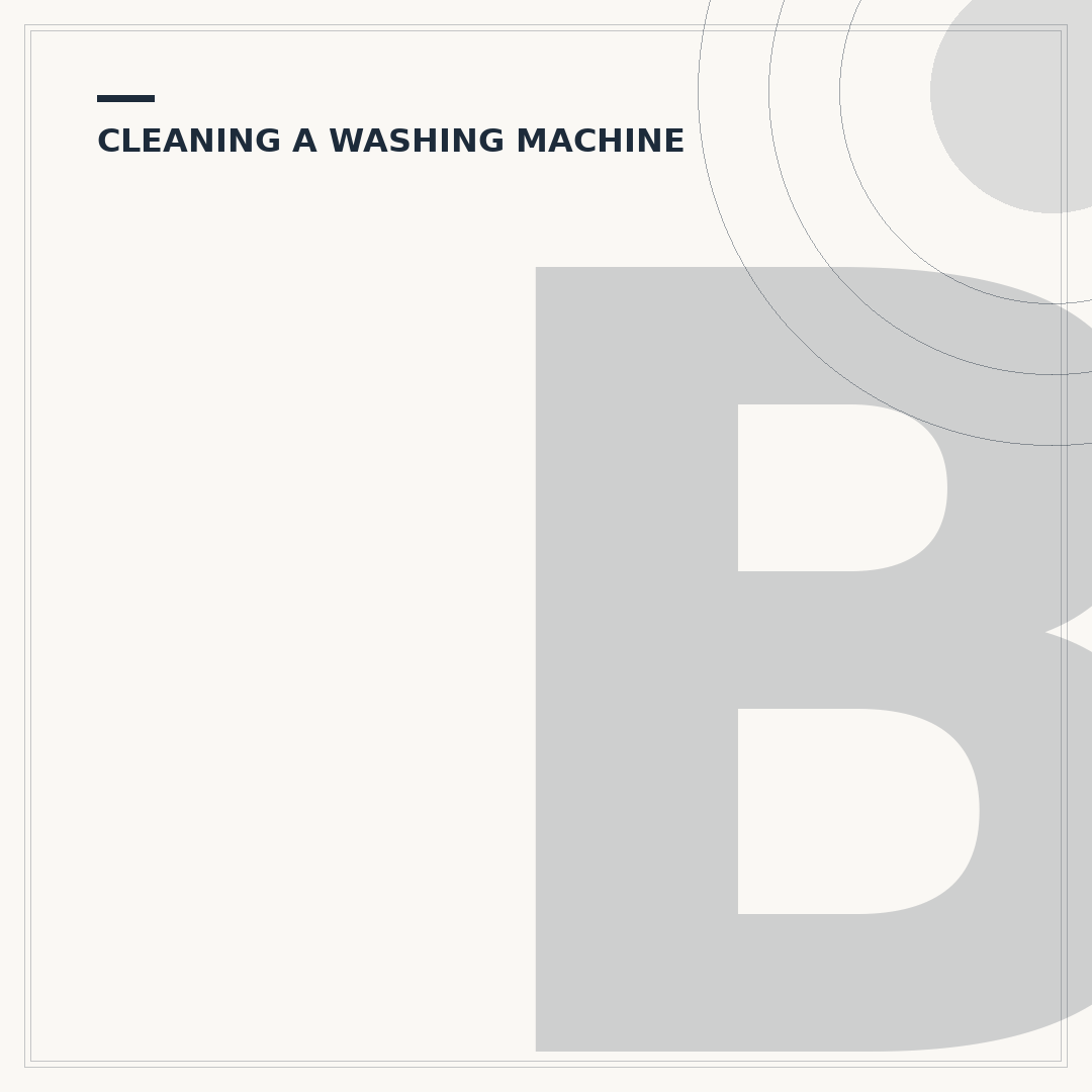 Bosch Washing Machine Drawer Symbols Explained