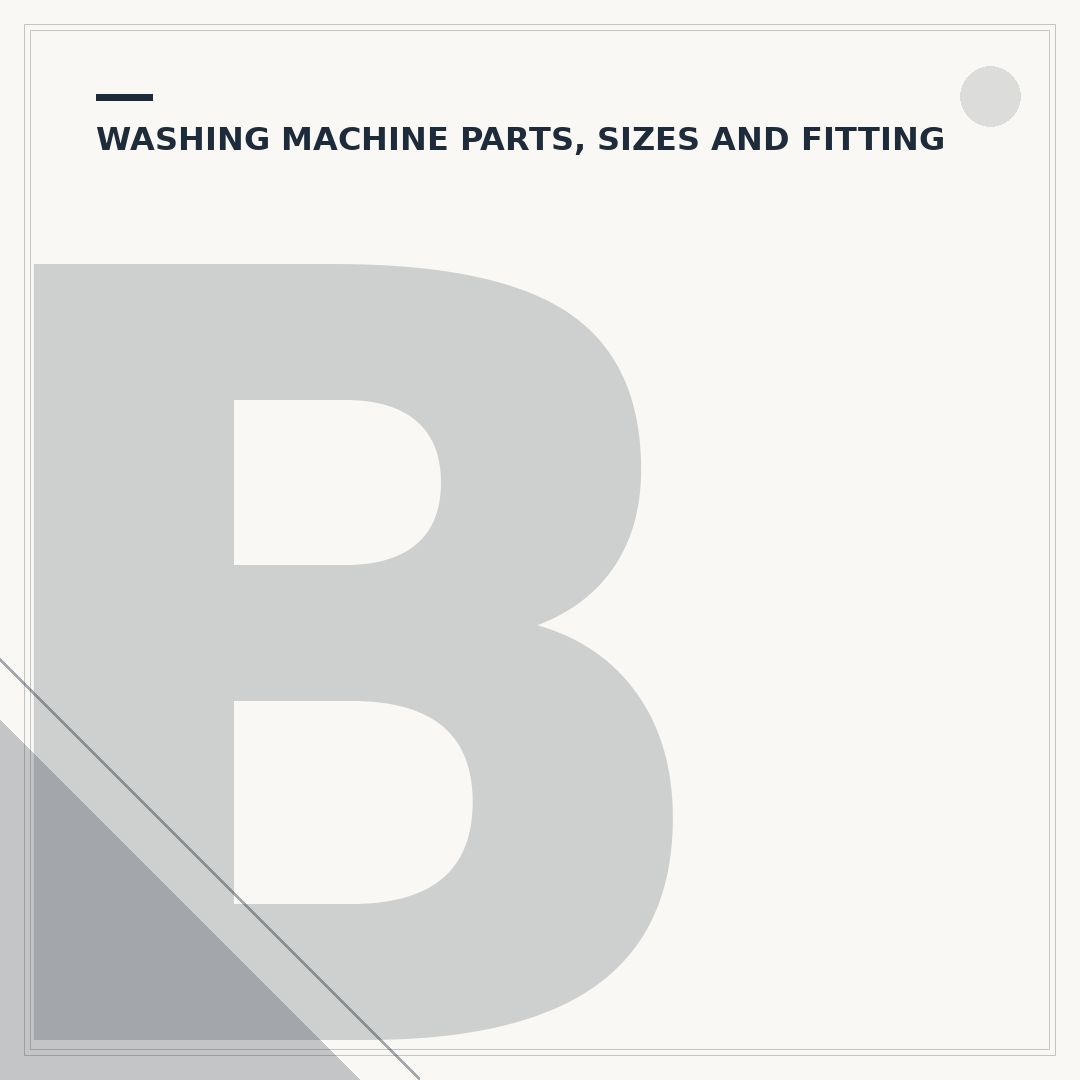 Bosch Washing Machine Parts: Troubleshooting & Replacement