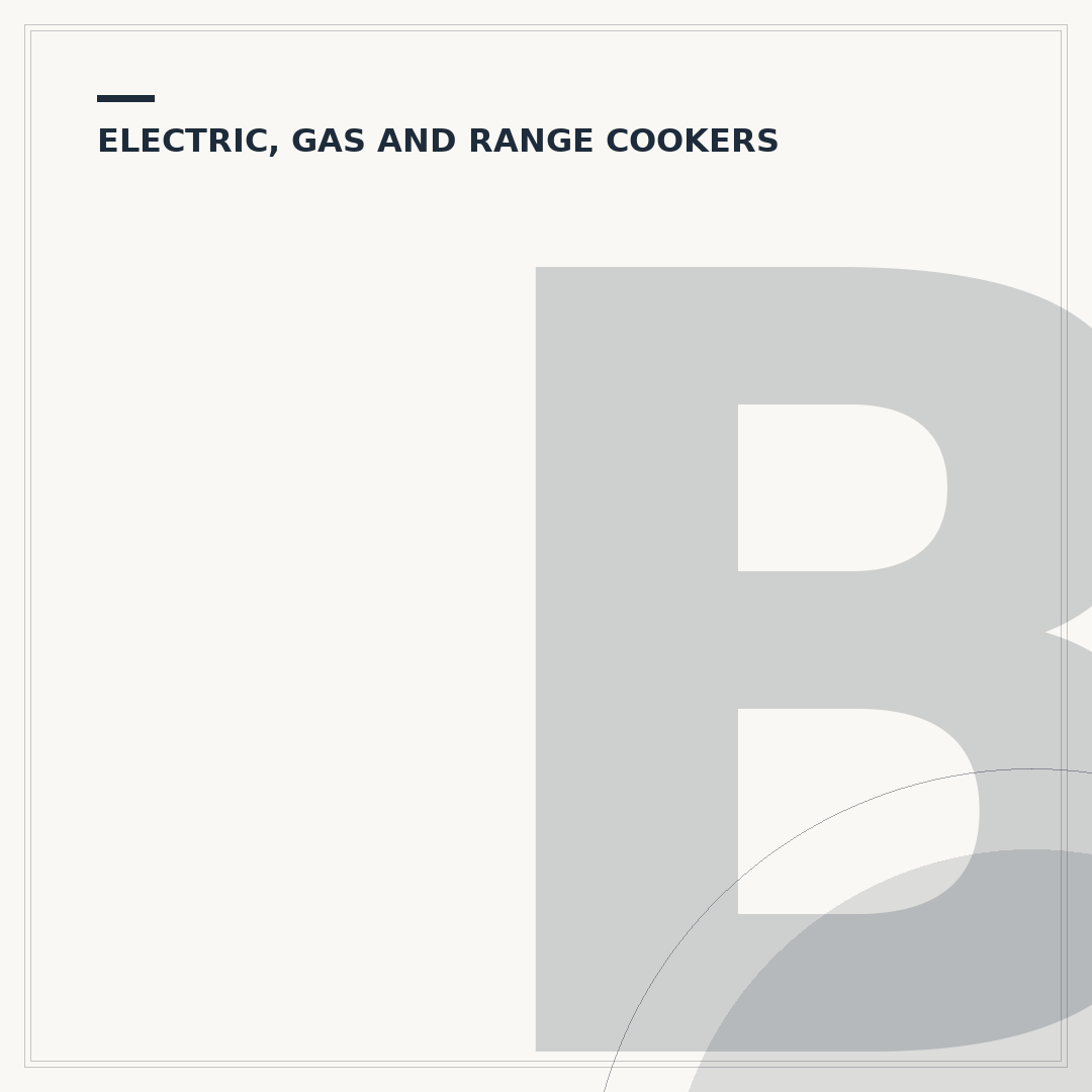Britannia Range Cooker: Understanding Your Appliance