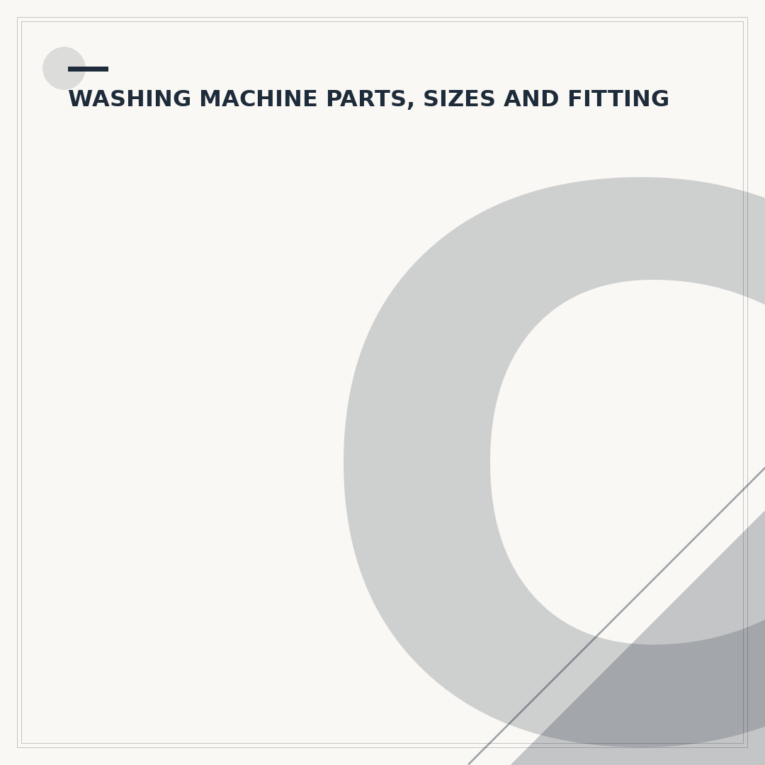 Candy Washing Machine Parts: Troubleshooting & Replacement