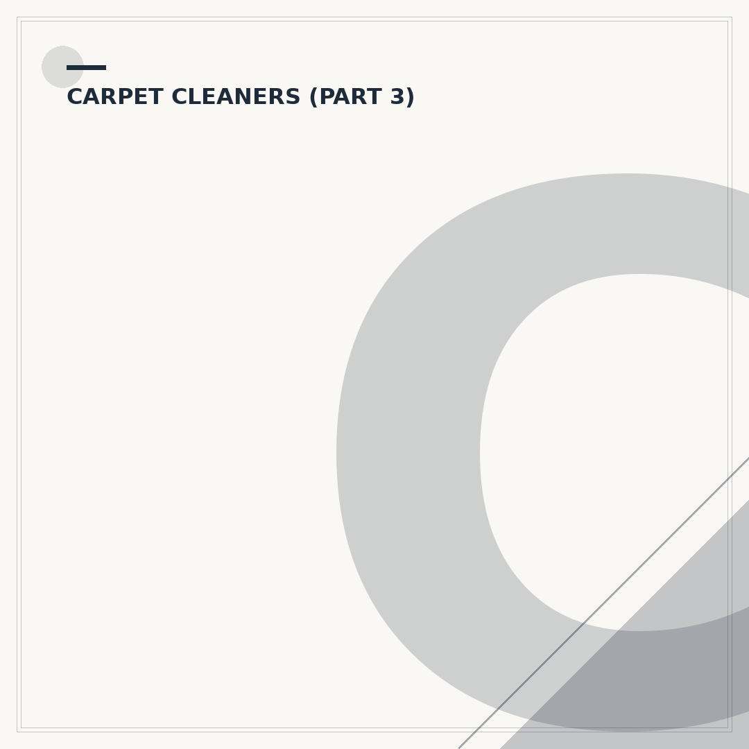 Carpet Shampoo Cleaner Machine: Resolve Common Issues