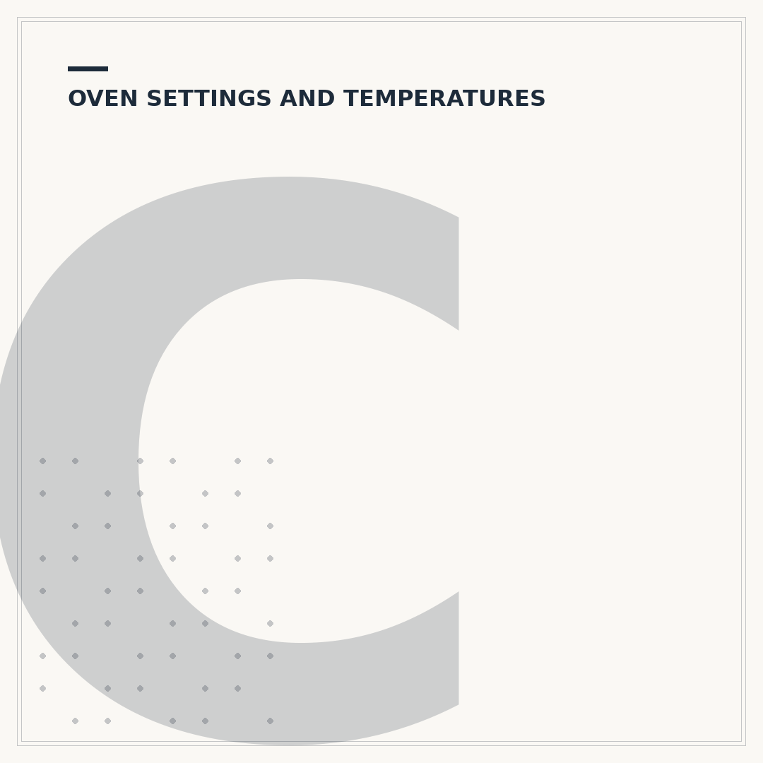 CDA Oven Symbols: Decoding Your Appliance's Controls