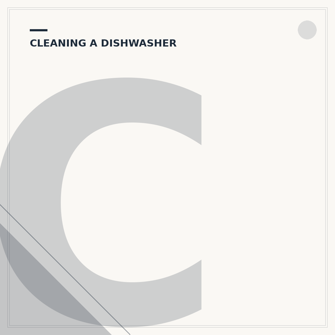 Clean a Dishwasher with Soda Crystals