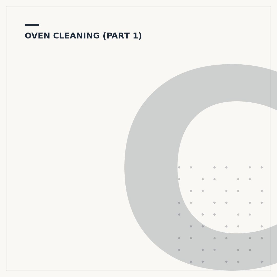 Clean an Oven with a Dishwasher Tablet
