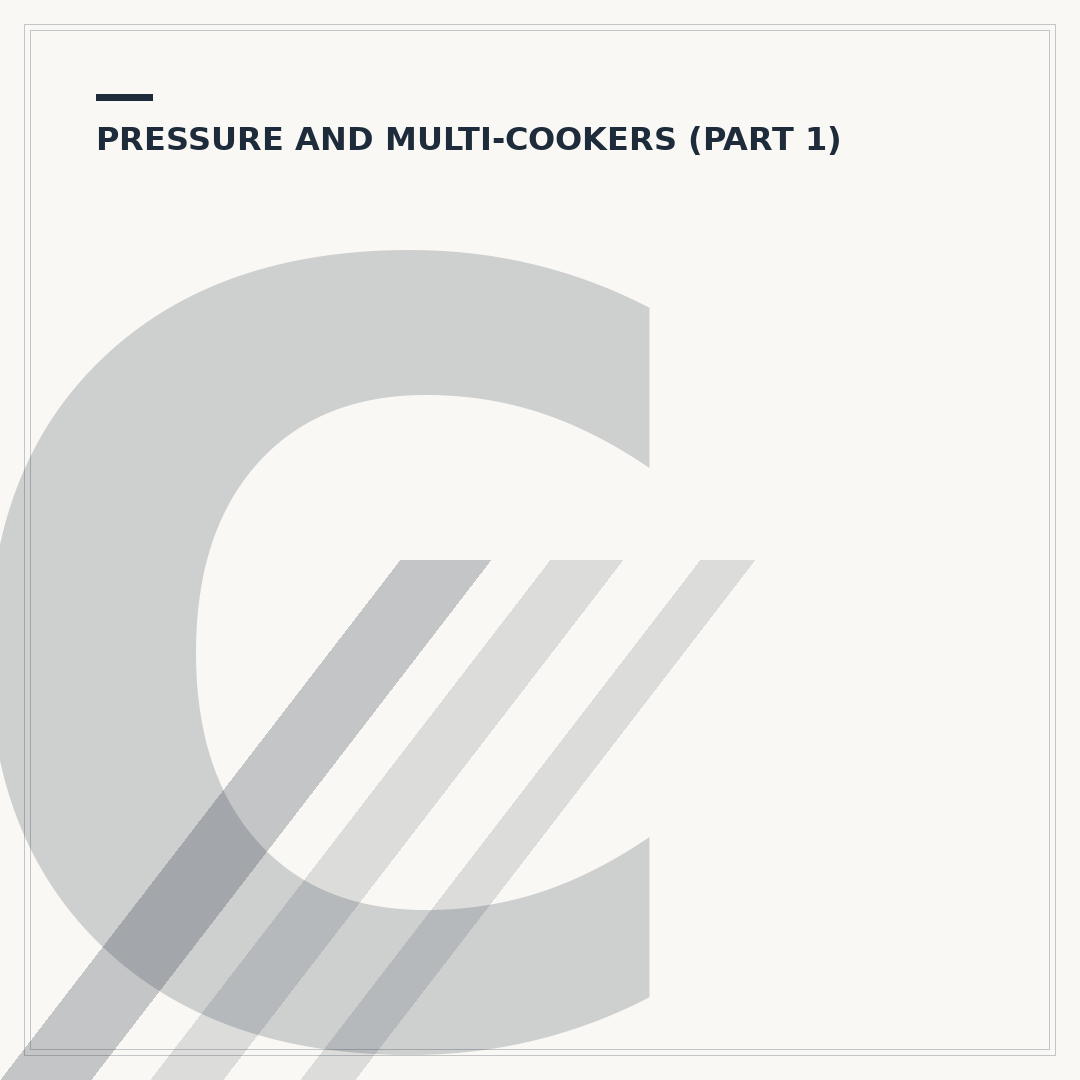 Cook Beef Stew in a Pressure Cooker