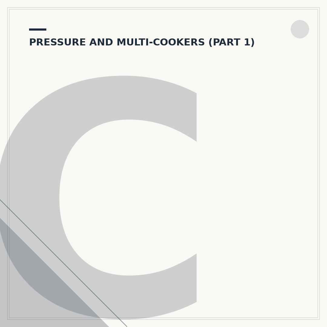 Cook Pork Shoulder in a Pressure Cooker