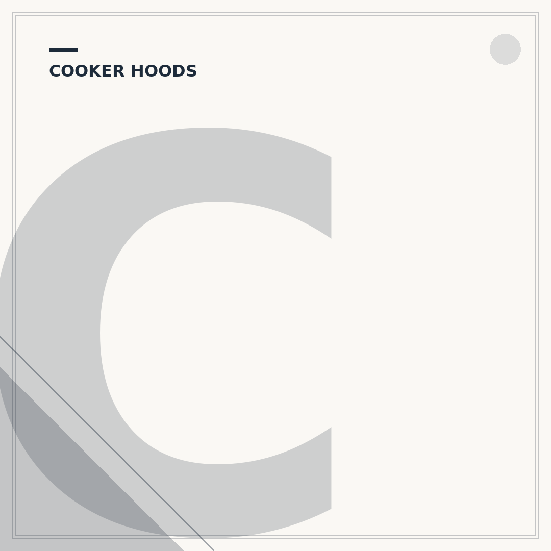 Cooker Hood Grease Filter: Cleaning & Replacement