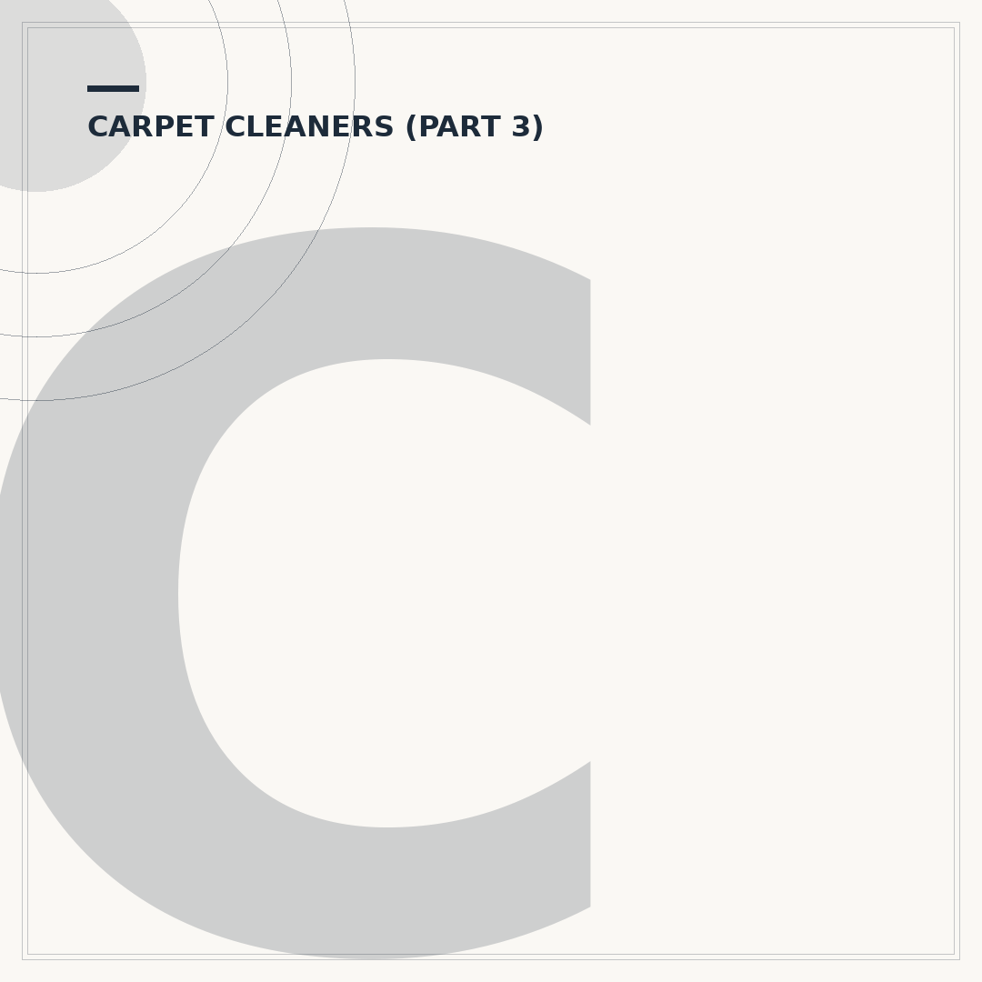 Coop Carpet Cleaner: What to Look For