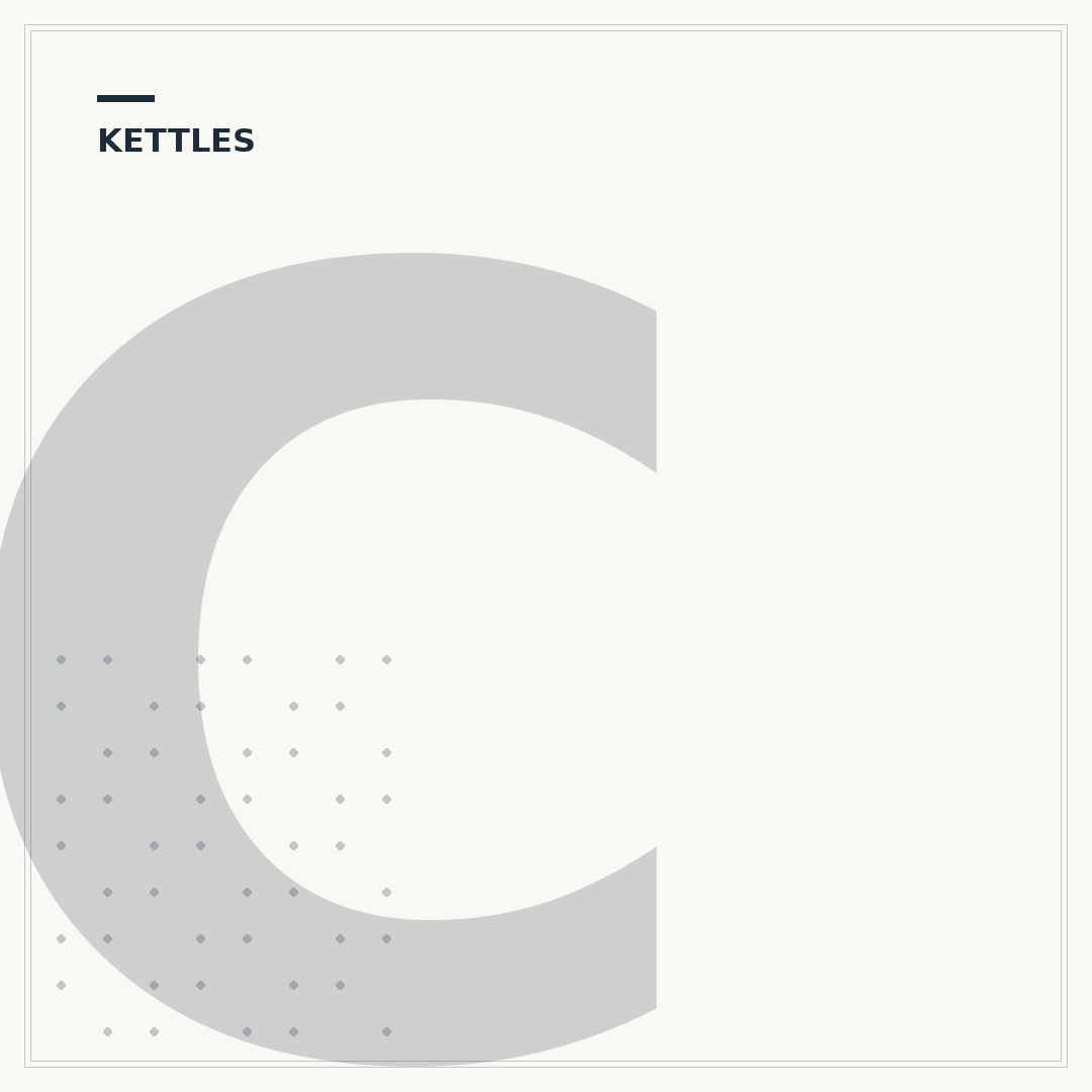 Cream Kettles