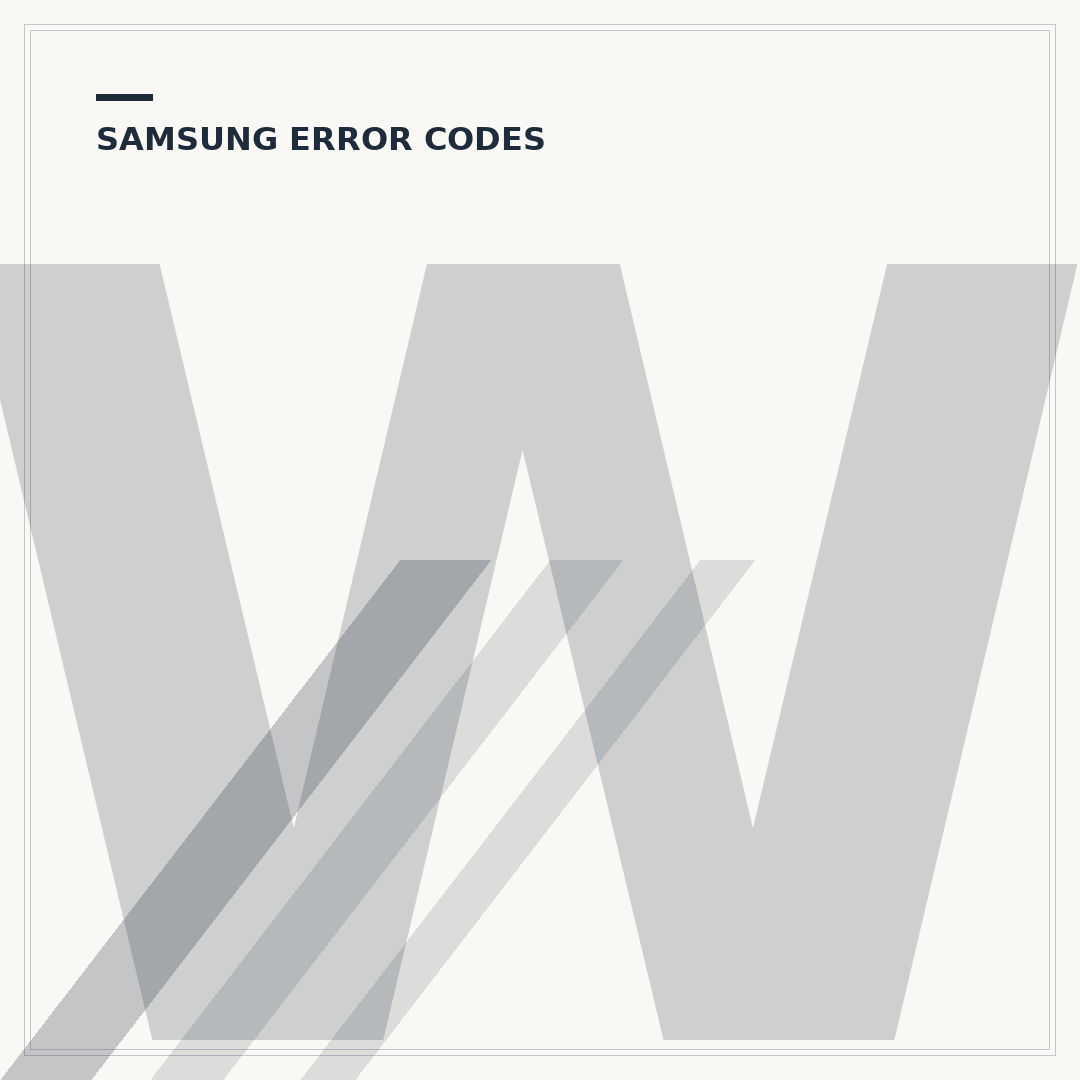 What Does DC Mean on a Samsung Washing Machine?