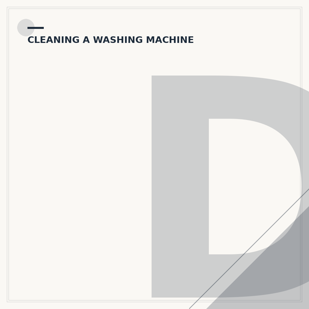Deep Clean Washing Machine: Restore Performance