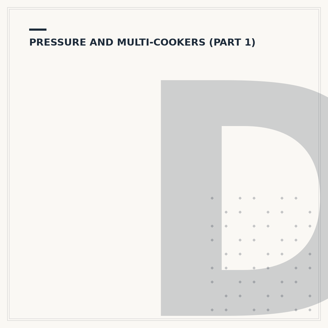 Digital Pressure Cooker