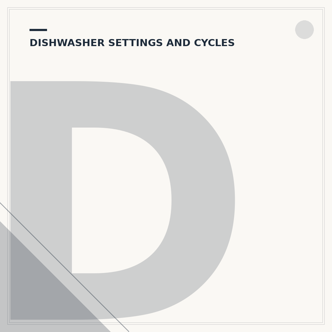 Dishwasher Symbols Explained: Decode Your Appliance