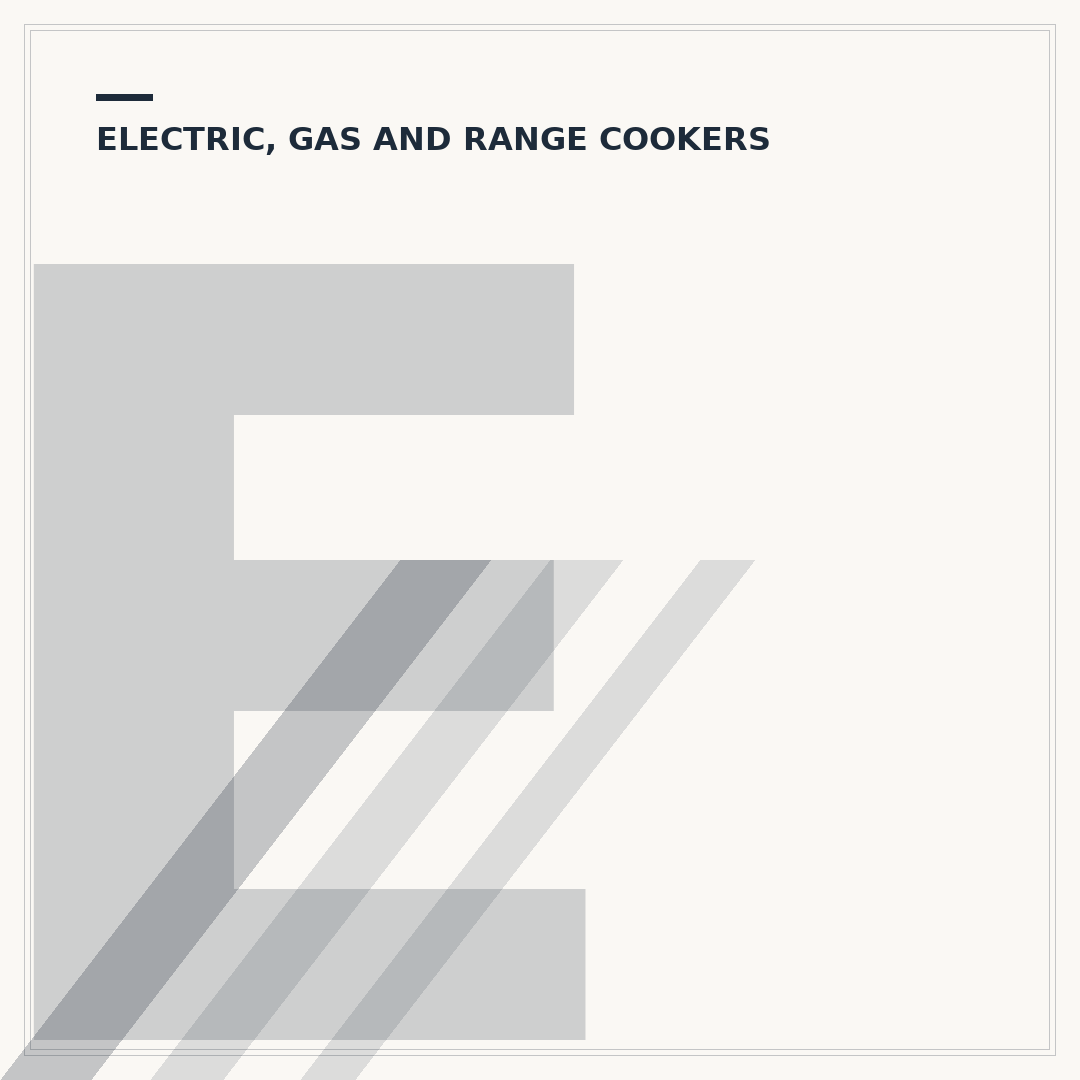 Electric Stand Alone Cookers