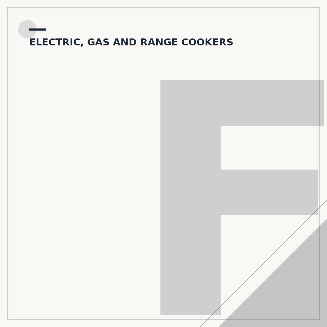 Flavel Range Cooker