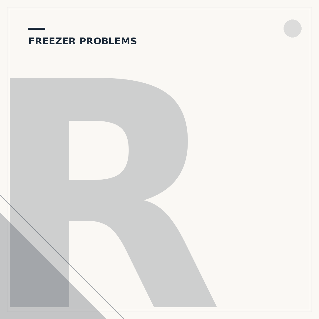 Refrigerator Freezer Working, But the Fridge Is Not Cooling