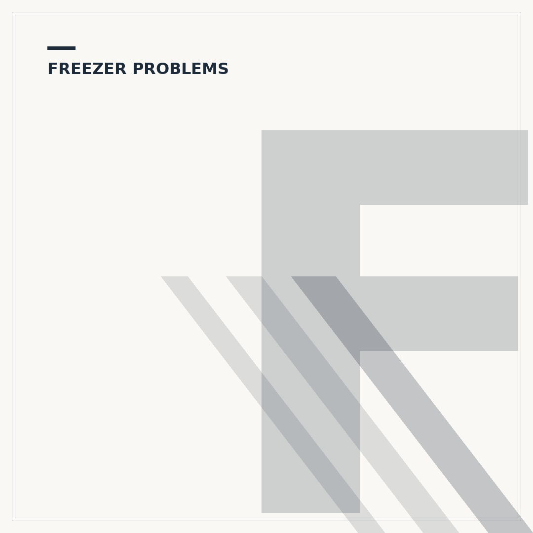 Fridge Freezer Not Cooling: Troubleshooting Common Faults