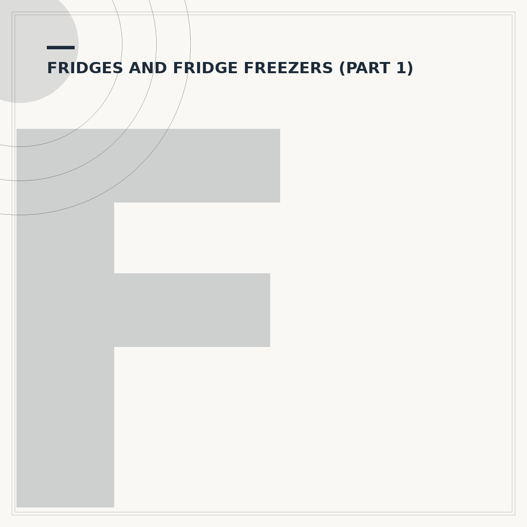 Fridge Freezer Sizes