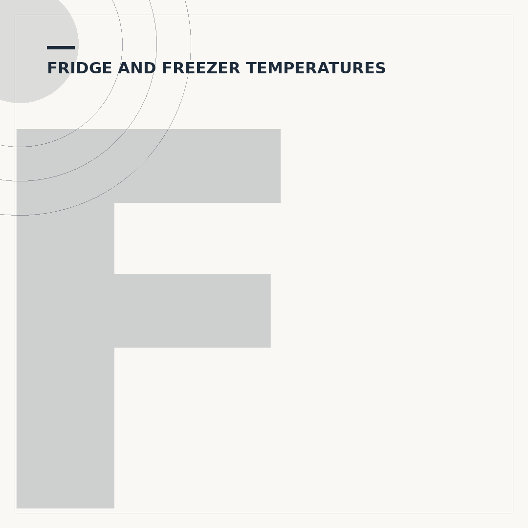 Fridge Freezer Temperature UK: What's Ideal?