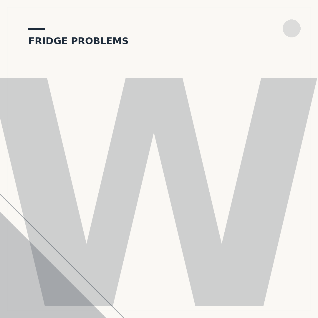 Why Is My Fridge Making Noise?