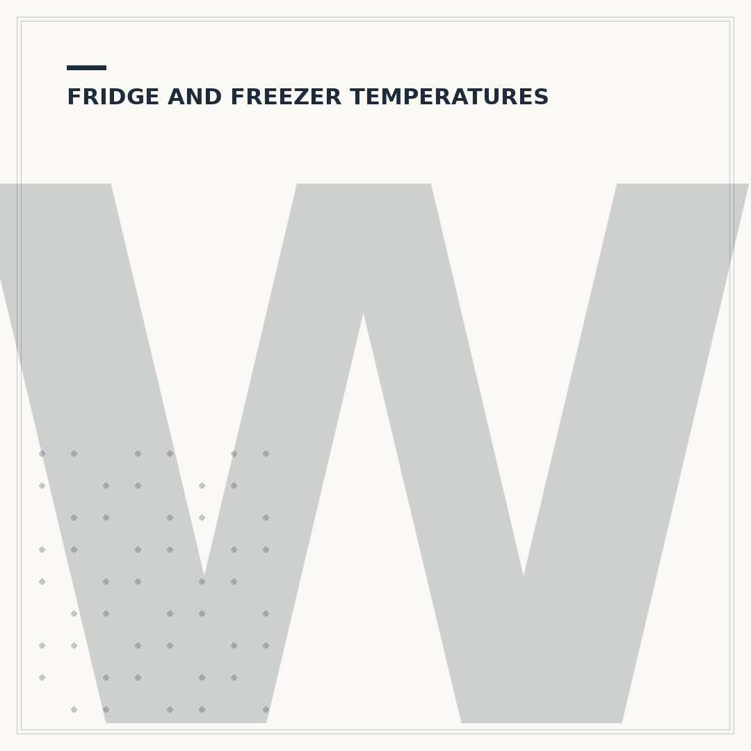 What's the Correct Fridge Temperature for Food Safety?