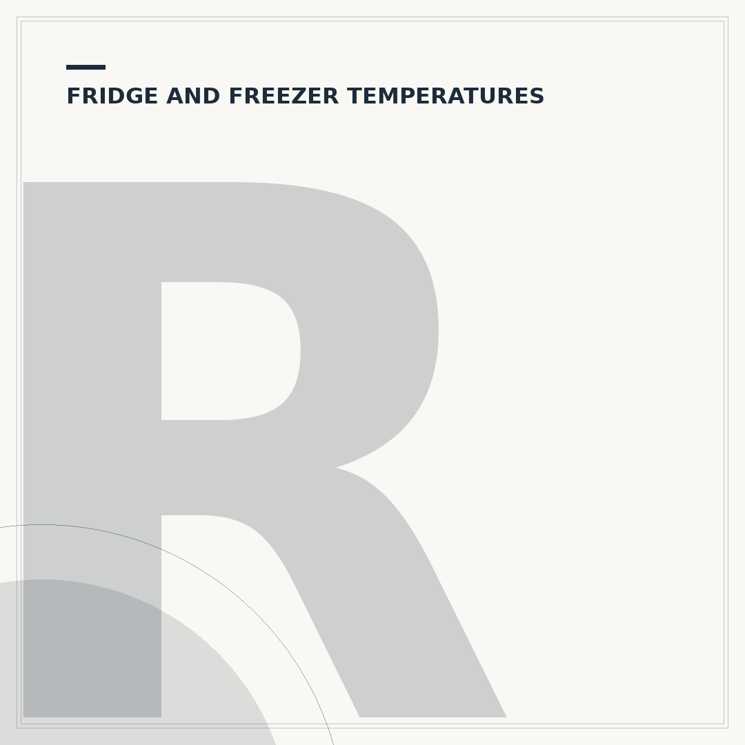 Recommended Fridge Temperature UK: Keep Food Safe