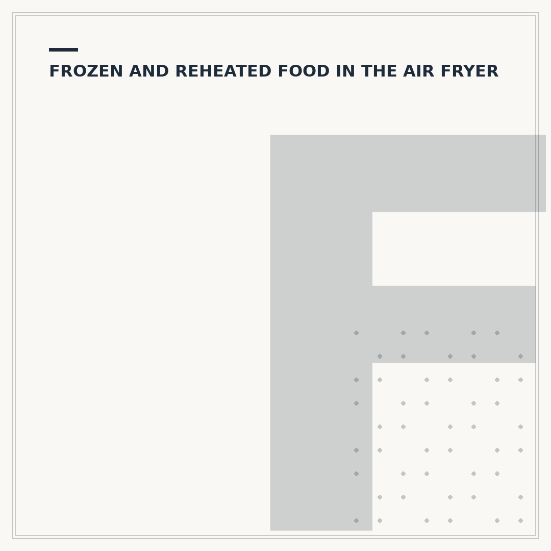 Frozen Food in Air Fryer: Crispy Results
