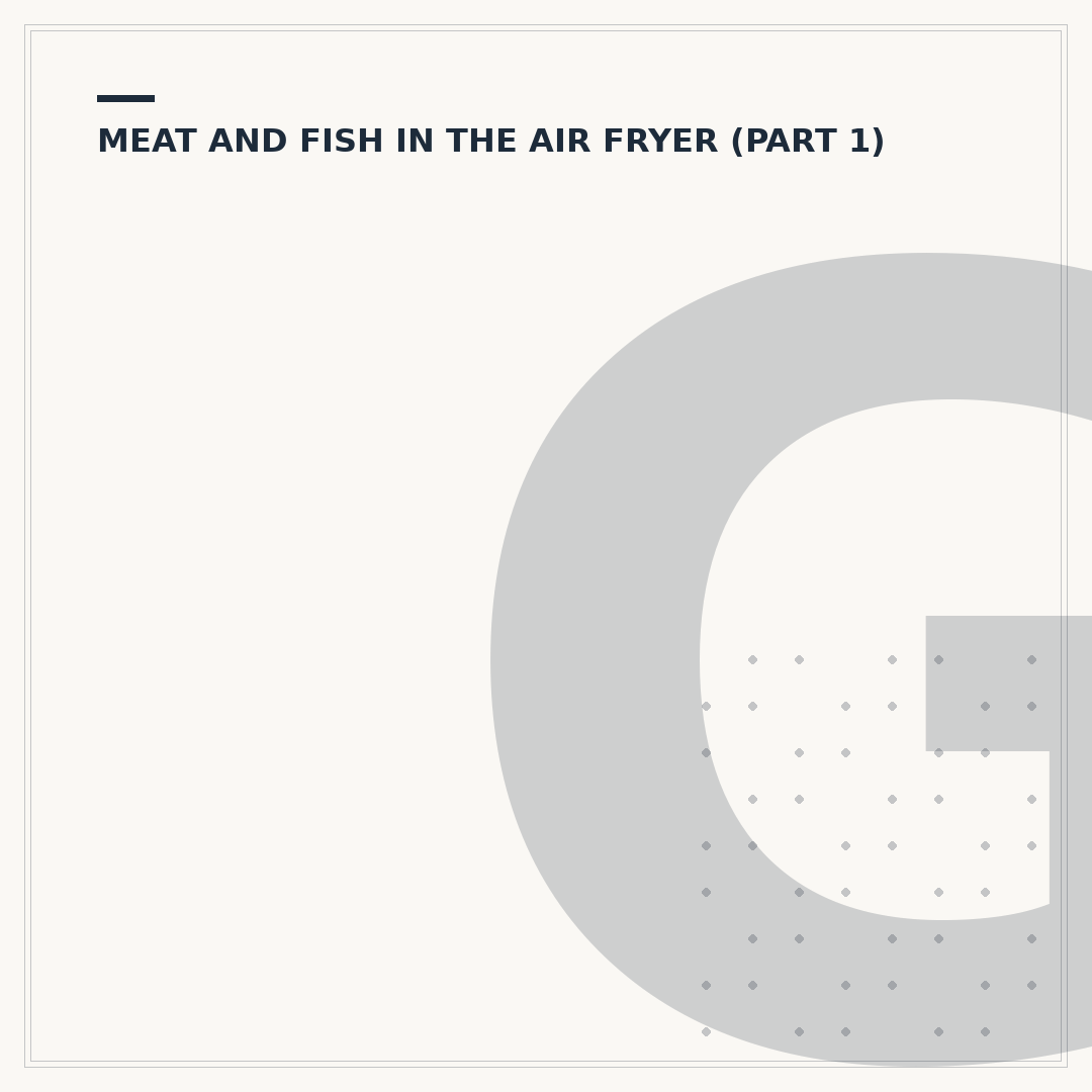 Gammon Steak in Air Fryer UK