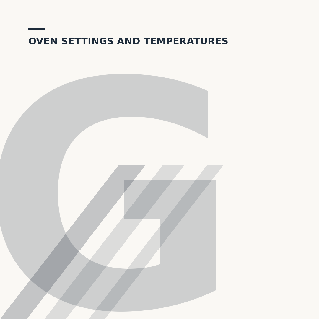 Gas Mark 5 in Fan Oven: Temperature Settings Explained