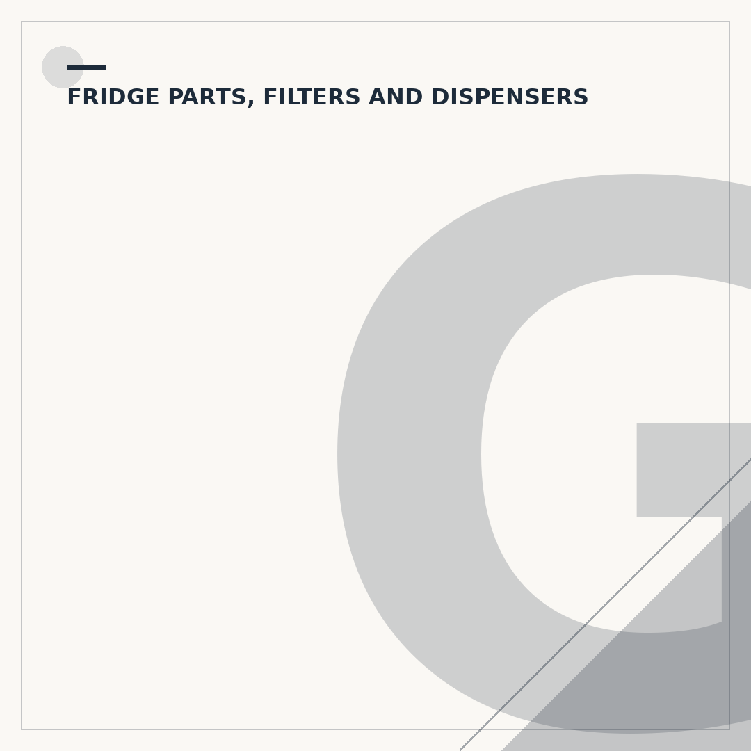 GE Fridge Water Filter: Replacement & Troubleshooting