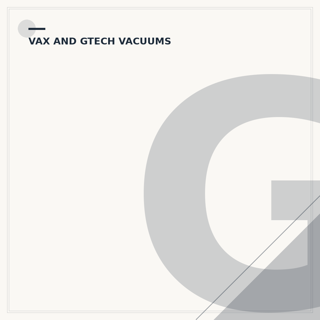 Gtech Cordless Cleaners: Troubleshooting and Maintenance