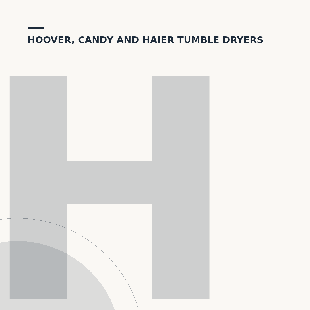 Haier Tumble Dryer Troubleshooting: Common Faults & Fixes