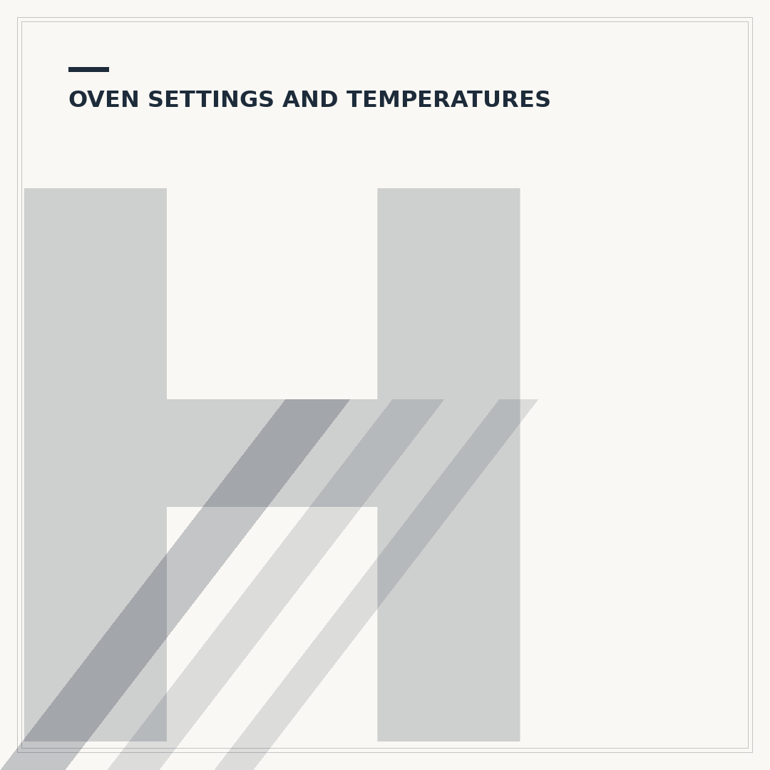 Hotpoint Oven Symbols in the UK