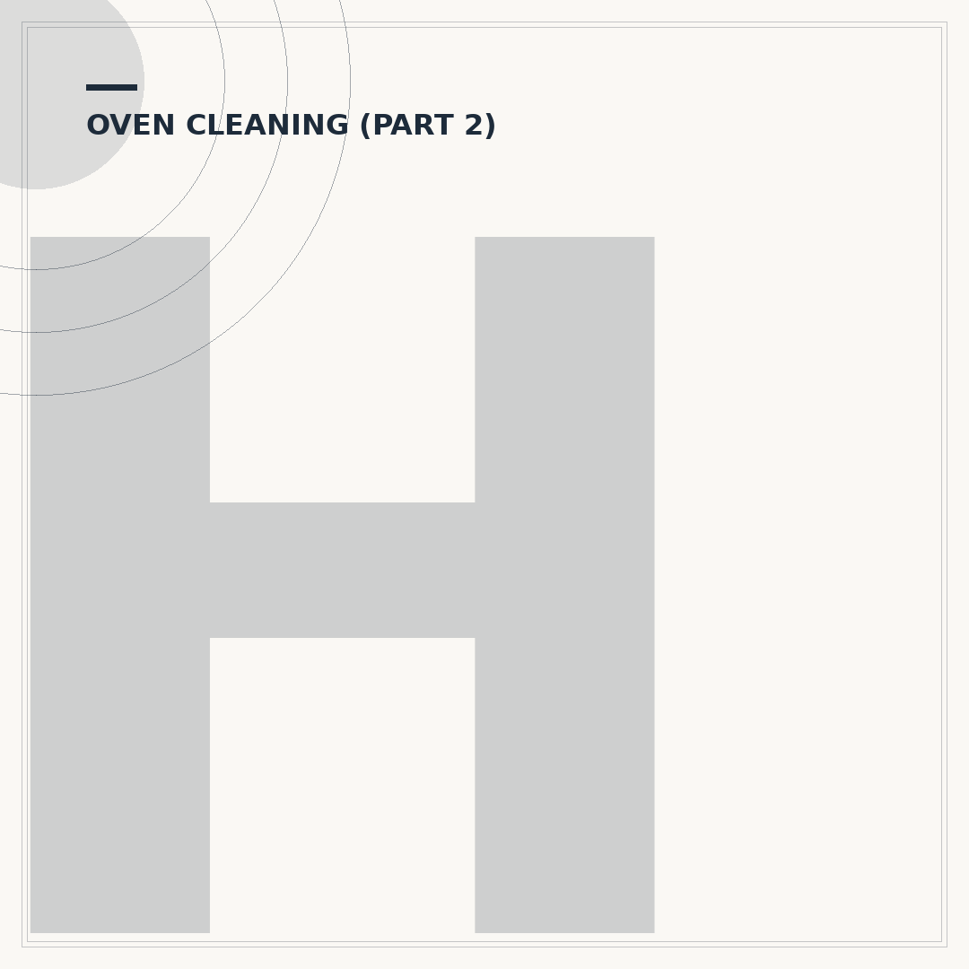How to Clean Oven Top Surfaces Effectively