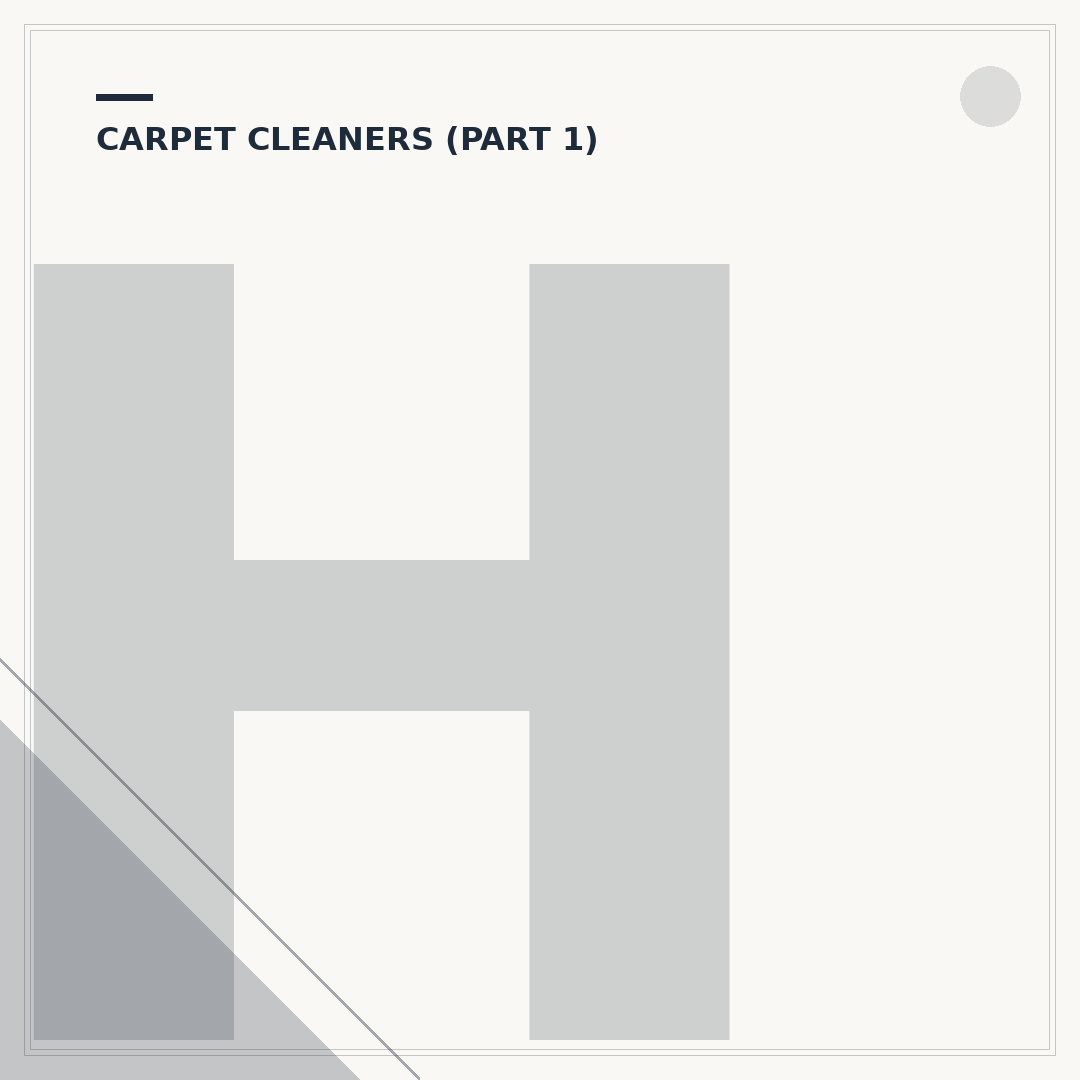 How to Use a Carpet Cleaner Effectively