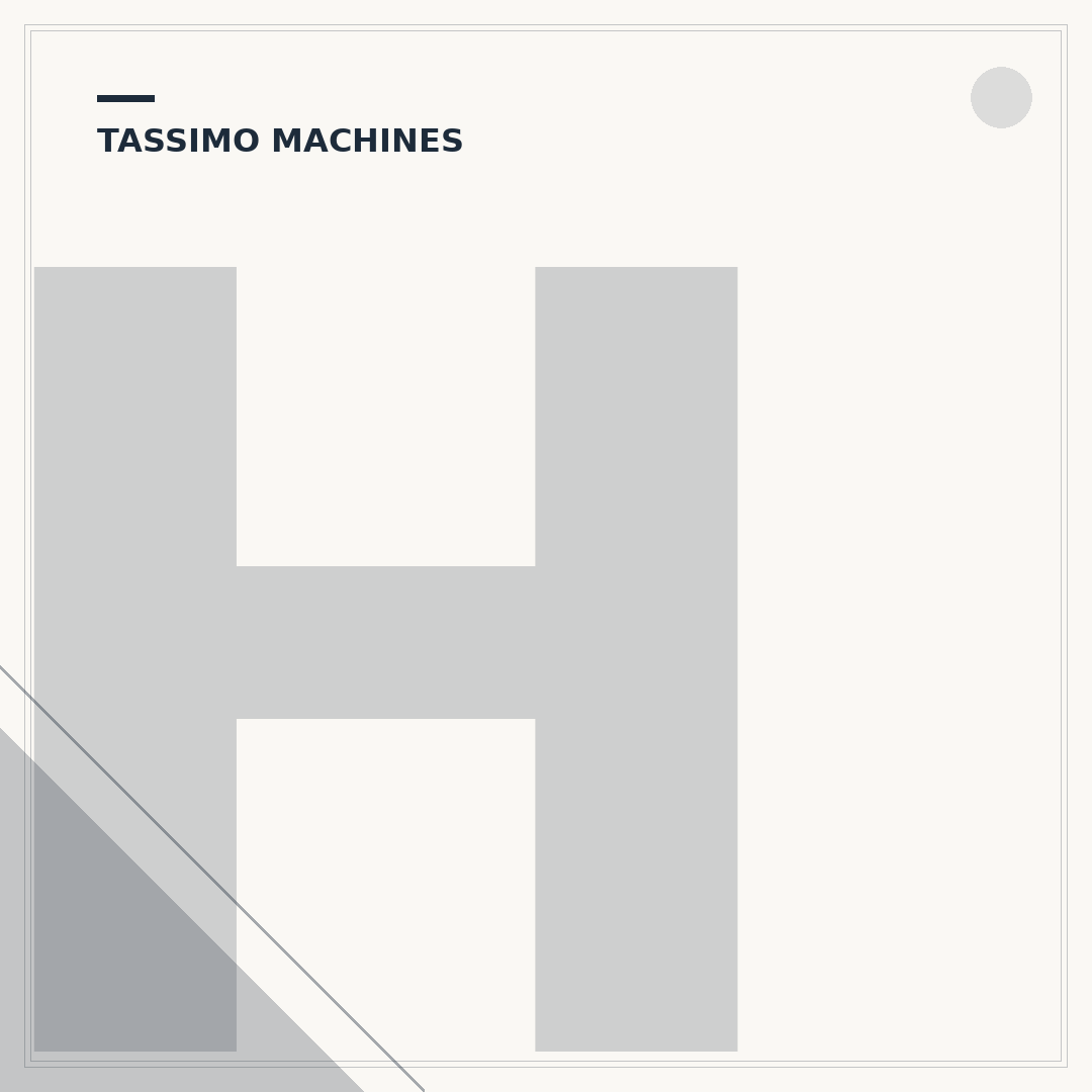 How to Work a TASSIMO Coffee Machine