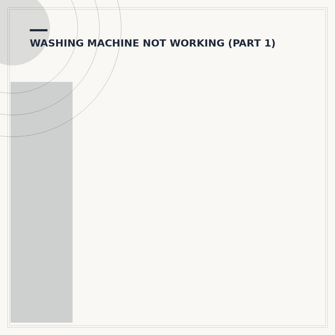 Indesit Washing Machine Beeping